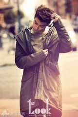 组图：BigBang成员TOP纽约拍写真 尽显时尚达人风范