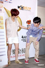 幻灯：S.H.E林宥嘉各拥两首金曲 人气实力受肯定