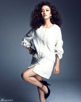 组图：佟丽娅封面大片摩登复古 演绎百变丽人