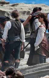 幻灯图集：《加勒比海盗4》热拍 德普携手克鲁兹