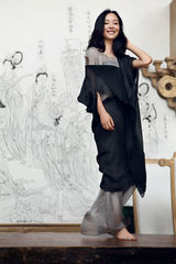 组图：江一燕写真灵动秀美 悠然诠释禅意人生