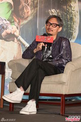 组图：《狄仁杰》台湾上映 赵又廷林更新造势