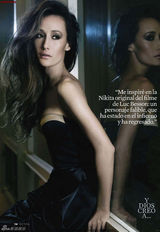 高清图：Maggie Q登《君子》杂志释放性感风情