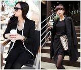 组图：韩星演绎黑色装扮 多样款式各具魅力