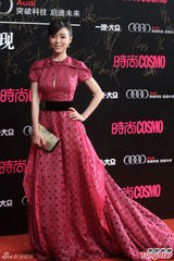组图：张雨绮红裙明艳 高圆圆清新倪妮妩媚