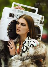 高清组图：超模阿丽-斯黛芬丝美图集锦100张