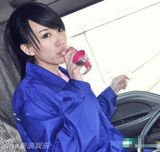 组图：清纯美女司机走红网络 相貌清秀酷似Hebe