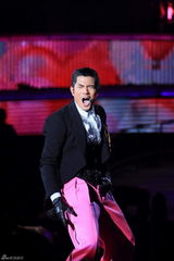 高清图：东方卫视跨年火热上演 郭富城展舞王风范