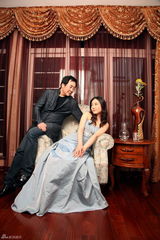 高清图：郑克洪迎娶京剧名伶 甜蜜婚纱照曝光