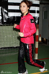 幻灯组图：绯闻男友避谈与郑欣宜关系 刘心悠勤跑步