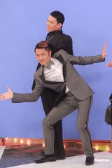 高清组图：草蜢华丽明星赛录影 谢天华周秀娜助阵