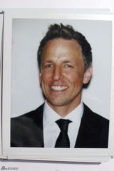 组图：金球奖后台大头照 获奖者卖萌开心留影