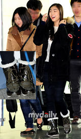 组图：韩滑冰公主金妍儿赴奥地利参加青少年冬奥会