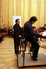 高清图：陕北民歌赴欧演唱会华沙站排练花絮