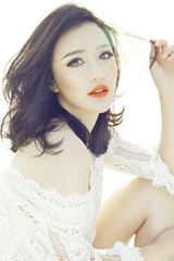 组图：王子子红唇魅惑写真别样韵味