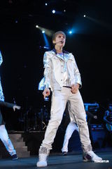 组图：贾斯汀-比伯香港开唱 劲舞自摸全场疯狂