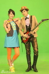 高清图：《星光下的童话》拍海报 陈楚河避谈Ella