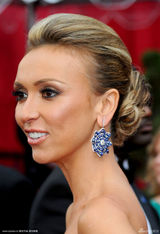 高清组图：克里基娜-兰西克蓝色礼服秀锁骨