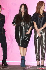 组图：四天后助力公益 张惠妹激胖被指水桶腰