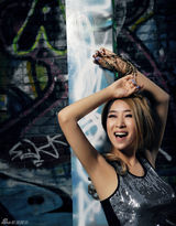 幻灯：媚眼天使SARA《第五频道》动感写真 