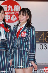 组图：AKB48香港举行握手会 防骚扰要歌迷先洗手