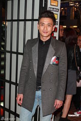 组图：谢天华宣传新片林峰等助阵 透露将演古装剧