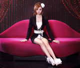 高清组图：Lotte Girls加紧训练积极备战上海世博会