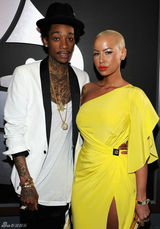 高清组图：54届格莱美红毯艾波-罗斯携男友亮相