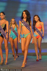 组图：世模小姐比基尼总决赛 长腿纤腰黄金比例