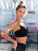 组图：维密超模坎蒂丝真空复古 上演金发野心