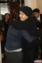 组图：张卫健赶赴台湾悼念杨登魁