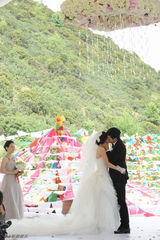 高清图：张杰谢娜香格里拉大婚全程回顾