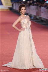 组图：金钟奖红毯 阿ken跳跃吴怡霈大方晒胸