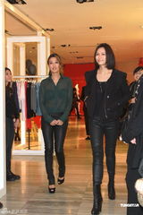 高清组图：谢婷婷透视装亮相澄清绯闻不怕男友吃醋