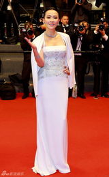 组图：《过界》戛纳首映 低胸刘嘉玲手挽梁朝伟