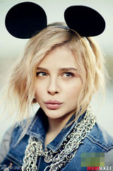 组图：童星科洛-莫瑞兹《teen VOGUE》青春蓬勃