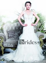 组图：蒋勤勤再拍婚纱写真 甜蜜依偎陈建斌