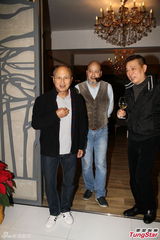 组图：吴孟达邓英敏等现身TVB艺训班联欢聚餐