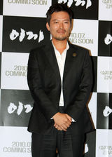 高清图：《苔藓》媒体首映式 朴海日等出席现场