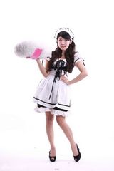 高清图：花儿朵朵选手刁扬扮女仆 娃娃音迷倒宅男