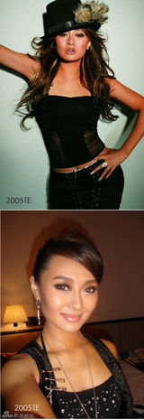 组图：爱戴出道照片曝光 盘点十年变化