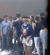 组图：15岁小彩旗可爱私照曝光 也玩浓妆非主流