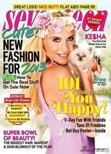 组图：钱妞杂志写真 甜美笑容转型淑女风