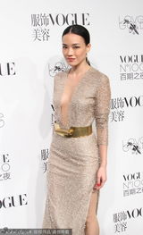 组图：舒淇中门大开现半球 长裙高叉秀美腿