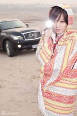 组图：施诗大片抒写空灵之美 尽显文艺气质