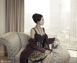 高清图：郭晓冬程莉莎复古情人节 平淡生活默契幸福