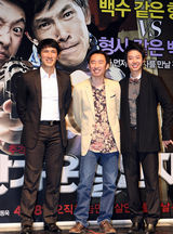 高清图：《愉快的杀人者》发布会 众主创出席