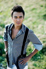 高清图：赵会南全新时尚写真 举手投足显男人魅力