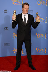 组图：布莱恩-科兰斯顿获电视剧情类最佳男主角