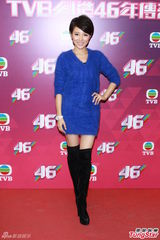 组图：无线46周年台庆亮灯 小生花旦齐出动